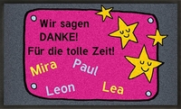 Fußmatte Kita Kiga zum Selbstbedrucken