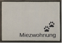 Fußmatte Miezwohnung zum Personalisieren