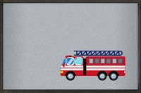 Fußmatte mit Feuerwehr Motiv selbst gestalten