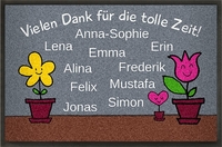 Fußmatte mit Namen KIGA Abschied selbst gestalten