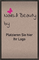 Fußmatte Nagelstudio zum Selbstgestalten