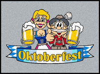 Fußmatte Oktoberfestbier zum Personalisieren