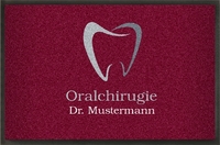 Fußmatte Oralchirurgie zum Gestalten