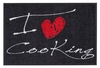 Fußmatte SalonLoewe I Love Cooking Heart