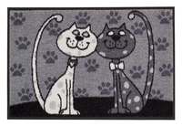 Fußmatte SalonLoewe Katzenpärchen