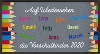 Fußmatte zum Beschriften Geschenk Kita Abschied