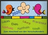 Gestaltbare Fußmatte Abschied Vorschulkinder