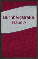 Gestaltbare Fußmatte Eigentümergemeinschaft