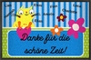 Gestaltbare Fußmatte Kindergartenabschied