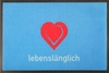 Gestaltbare Fußmatte lebenslänglich