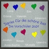 Gestaltbare Fußmatte Luftballons Kiga Abschied