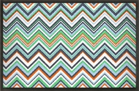 Sommermatte mit ZickZack Muster 75x50