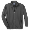Ahorn Basic Trainer-Sweatjacke dunkelgrau Übergröße