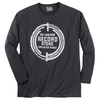 Ahorn große Größen Longsleeve dunkelgrau Print Record