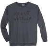 Ahorn Sportswear Sweatshirt grau Schriftprint XXL