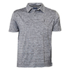 Allsize Polo "Cool Effect" grau melange XXL