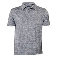 Allsize Polo "Cool Effect" grau melange XXL