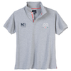 Allsize Poloshirt Melangeoptik grau XXL