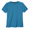 Basic T-Shirt Rundhals große Größen taubenblau Ahorn