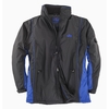 Übergrößen Brigg Herren Jacke schwarz-royalblau