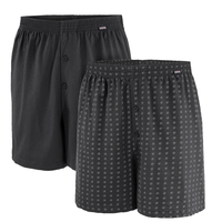 Boxershorts Übergröße 2er Pack DEAN anthra Adamo
