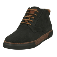 Camel Active XXL Leder Schnürboots Bayland dunkelgrau
