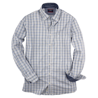 Casa Moda Langarmhemd Karomuster grün-blau-braun XXL