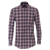 CasaModa-Green XXL Langarmhemd blau-rot-grau kariert