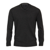 CasaModa Pullover V-Neck Übergröße anthrazit melange