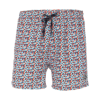 CasaModa XXL Badeshorts Print orange-türkis-rot