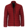 CasaModa XXL Steppjacke dunkelrot Melange-Struktur