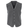 CasaModa XXL Strickweste Strukturmuster grau melange
