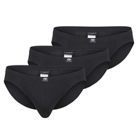 Ceceba 3er-Pack Konvex-Slips große Größen schwarz