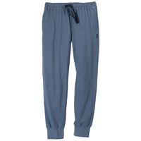 Ceceba Übergrößen Pyjamahose blau melange Bündchen
