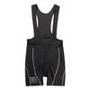 Funktionelle schwarze Radhose North 56°4 by Allsize Übergröße