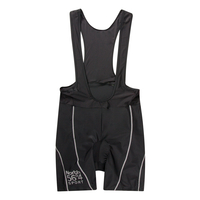 Funktionelle schwarze Radhose North 56°4 by Allsize Übergröße