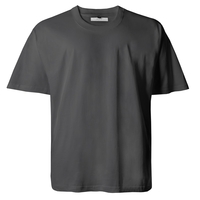 Herren T-Shirt in anthrazit von Lucky Star Übergröße
