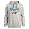 Jack & Jones Übergrößen Hoodie hellgrau melange Logo