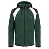 Jack & Jones Colorblocking XXL Sweatjacke Kapuze grün