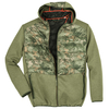 Jack&Jones XXL Softshell-/Steppjacke Camouflage oliv