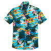 JTA by J.T.Ascott XXL Kurzarmhemd blau Hawaiimuster