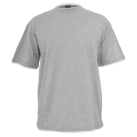 Kontrast T-Shirt grau melange/weiß Urban Classics XXL