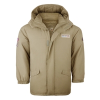 Lucky Star Übergangsjacke mit abtrennbarer Kapuze camel Übergröße
