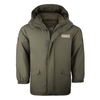Lucky Star leichte Winterjacke mit abknöpfbarer Kapuze oliv Übergröße