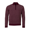 North 56°4 Allsize Strick-Troyer aubergine-weiß XXL