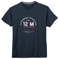 North 56°4 Allsize XXL T-Shirt navy maritim bedruckt