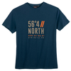 North 56°4 Allsize XXL T-Shirt navy Print modisch
