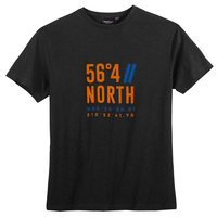 North 56°4 Allsize XXL T-Shirt schwarz Print modisch