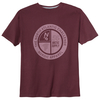 North 56°4 Allsize XXL T-Shirt weinrot modisch Druck