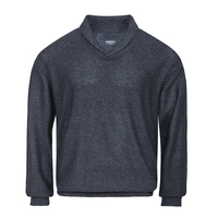 North 56°4 by Allsize blau melierter Strickpulli XXL